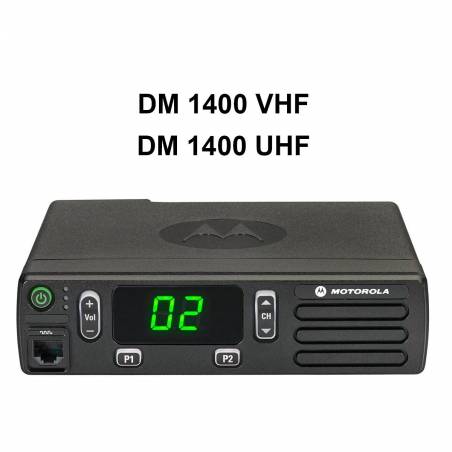 Emisora Digital-Analógico profesional Motorola DM1400 VHF-UHF 16 CH