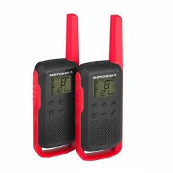 Blister de 2 walkies PMR Motorola T62 500 Mw 446 MHZ 8 canales