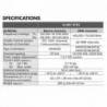 Especificaciones del Walkie Marino Icom IC-M87 ATEX VHF y PMR profesional ATEX con 22 CH