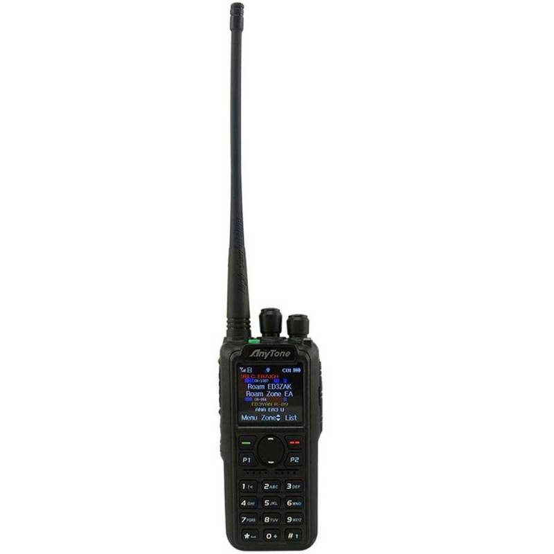 Walkie DMR AnyTone AT-D878UV  VHF-UHF 144-430 MHZ. con GPS, APRS digital y analógico. Roaming.