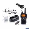 Kit 2 walkies XT70 Midland PMR 8 CH vox control bateria y cargador USB contenido