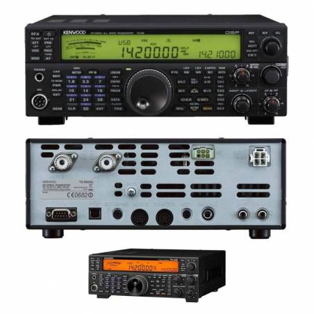 Emisora decamétrica Kenwood TS-590SG 100 KHz-30 y 50 MHz 100W
