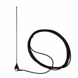 Antena móvil VHF 1/4 Tagra VH-8 565 mm. 150W incluye cable y base