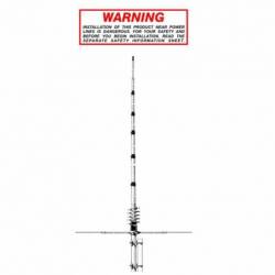 Antena CB base Sirio NEW TORNADO 27-30 MHz 5/8 1Kw 3.35 dBi 7.23 m